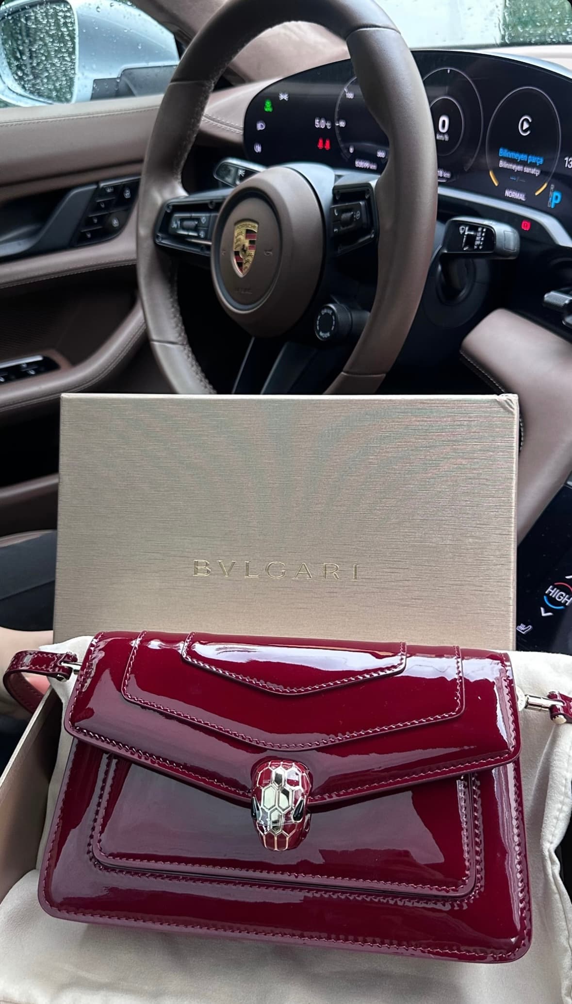 Bulgari Serpenti Forever — Verni bordeaux