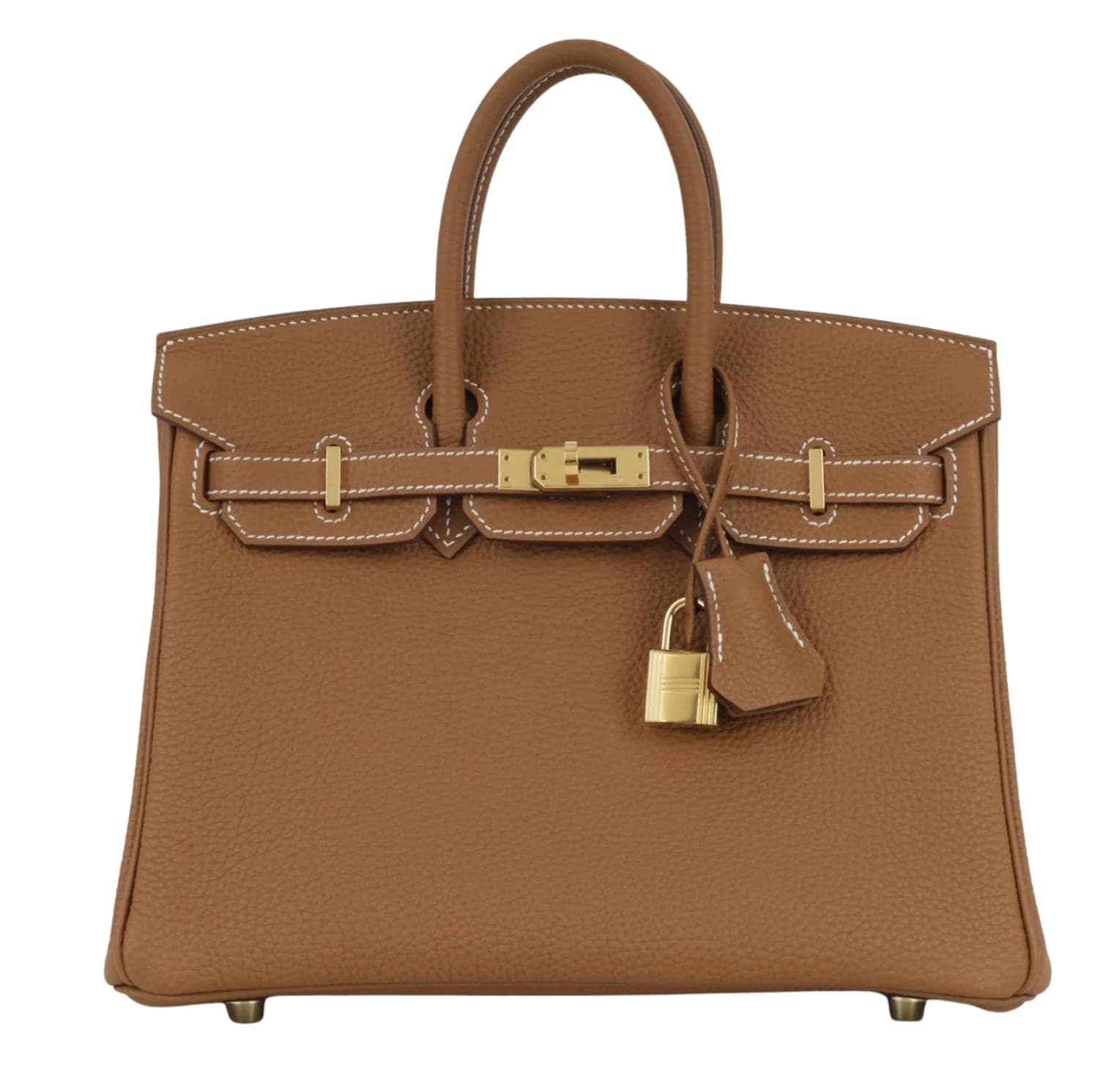 Hermès Birkin 25 — Gold togo & gold hardware